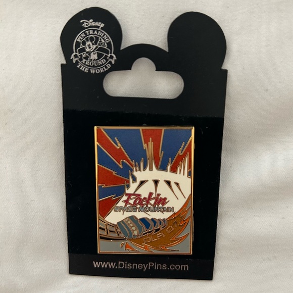 DLR 2007 Rockin Space Mountain Tomorrowland Open Edition Pin - Picture 1 of 3
